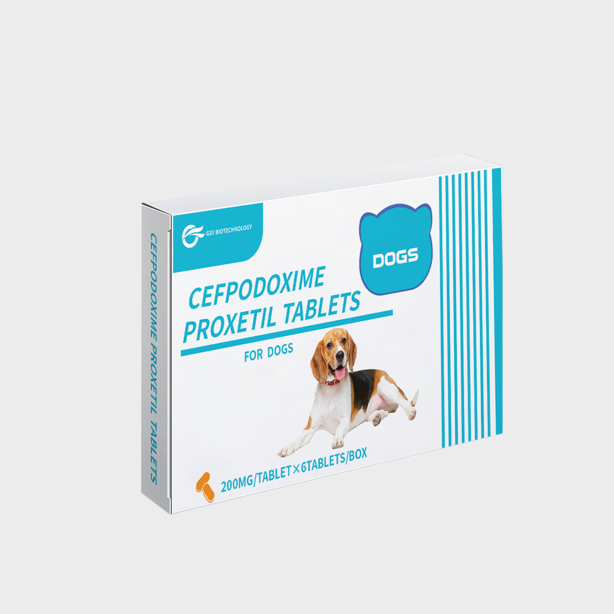 200 mg Pour chiens Cefpodoxime Proxetil Tablets.jpg