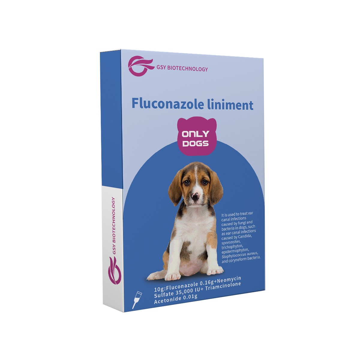 Linimento de fluconazol para cães