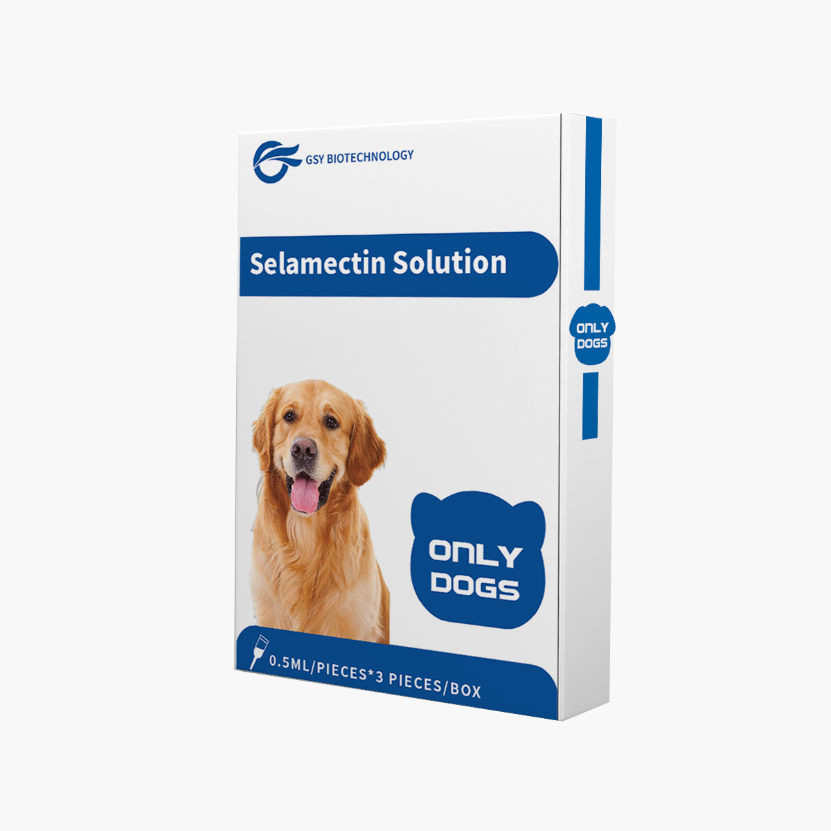 0,5ml para solução de selamectina para cães