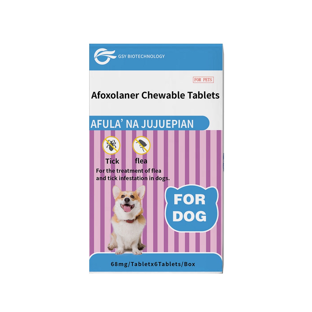 68 mg Afoxolaner Chewable Tablets for dogs