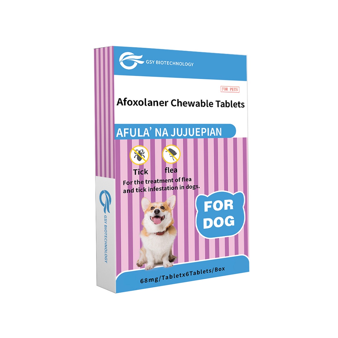 68 mg Afoxolaner Chewable Tablets for dogs