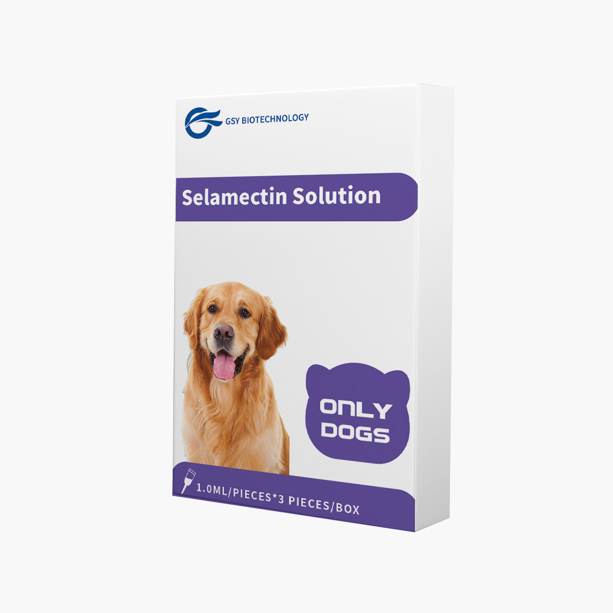 1,0ml para solução de selamectina para cães