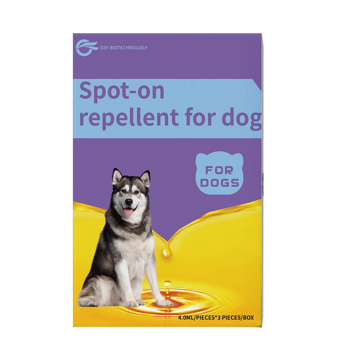 4.0ml For dogs Spot-on repellent