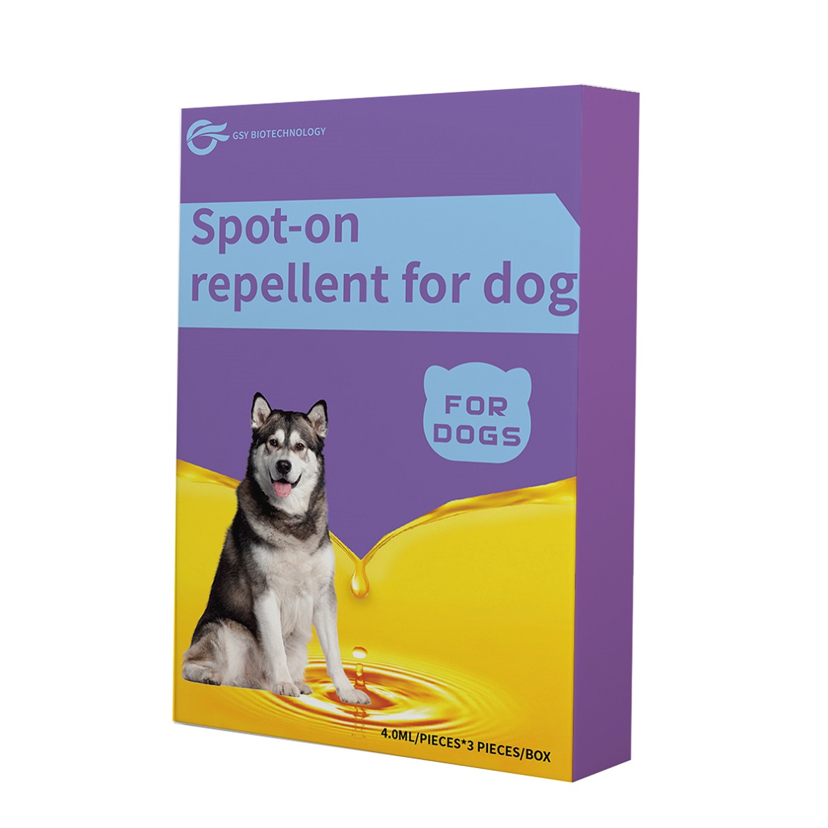 4.0ml For dogs Spot-on repellent