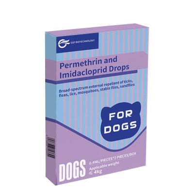 0.4 ml Permethrin and Imidacloprid Drops for dog 