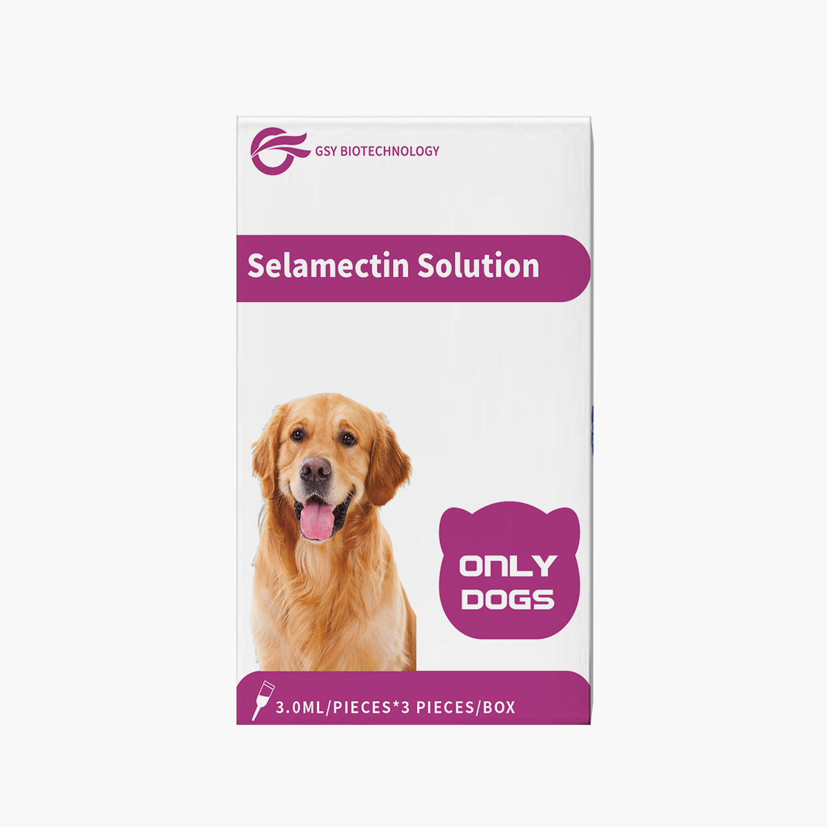 3.0ml สำหรับสุนัข Selamectin Solution