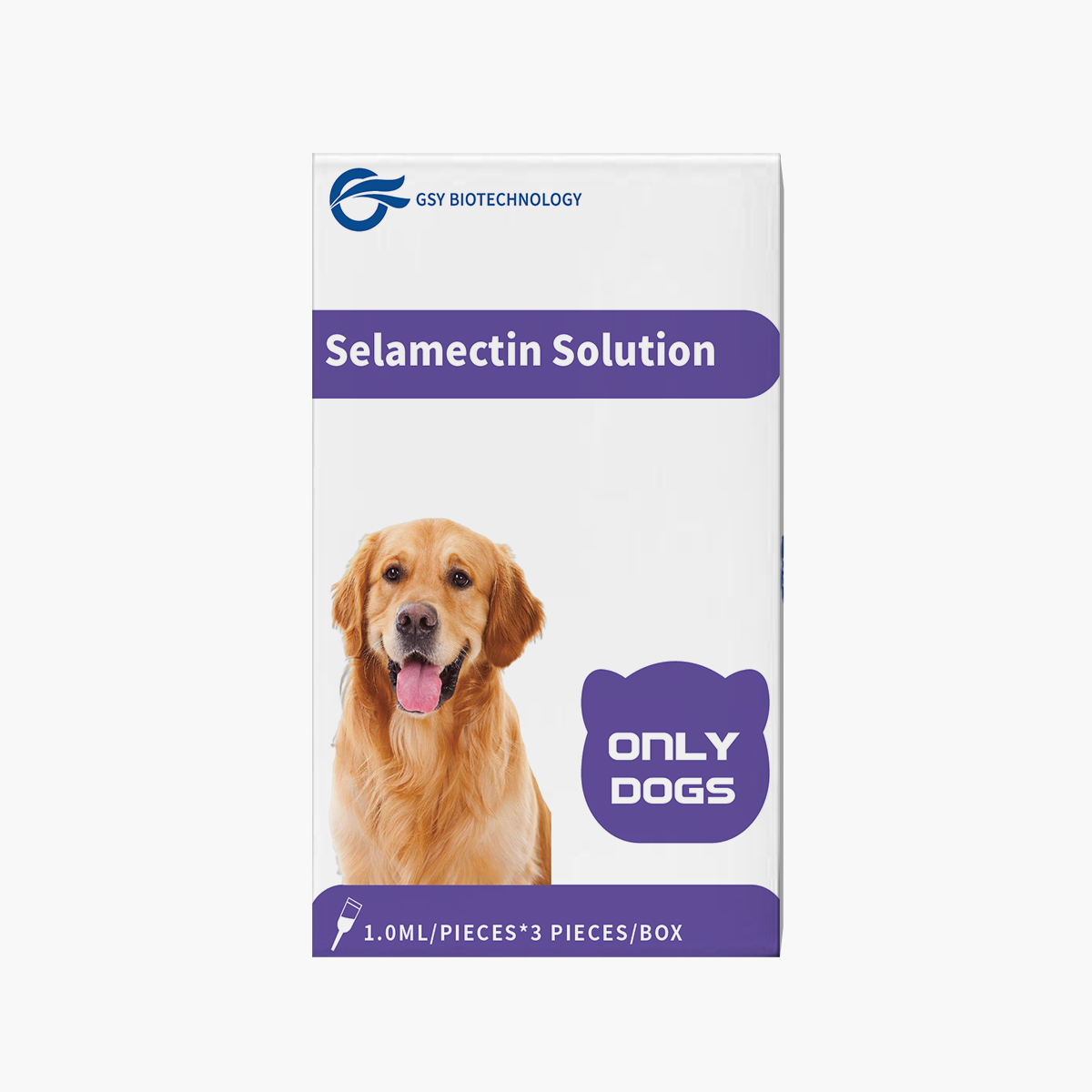 1.0ml สำหรับสุนัข Selamectin Solution