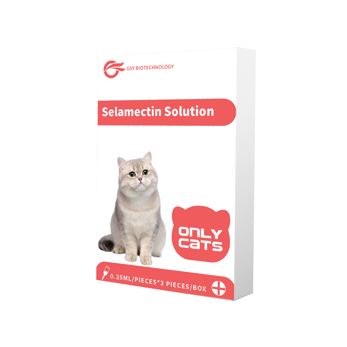 0.25ml for cat Selamectin Solution