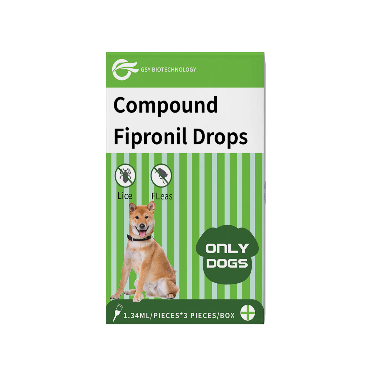 1,34 ml para cães Composto Fipronil Gotas