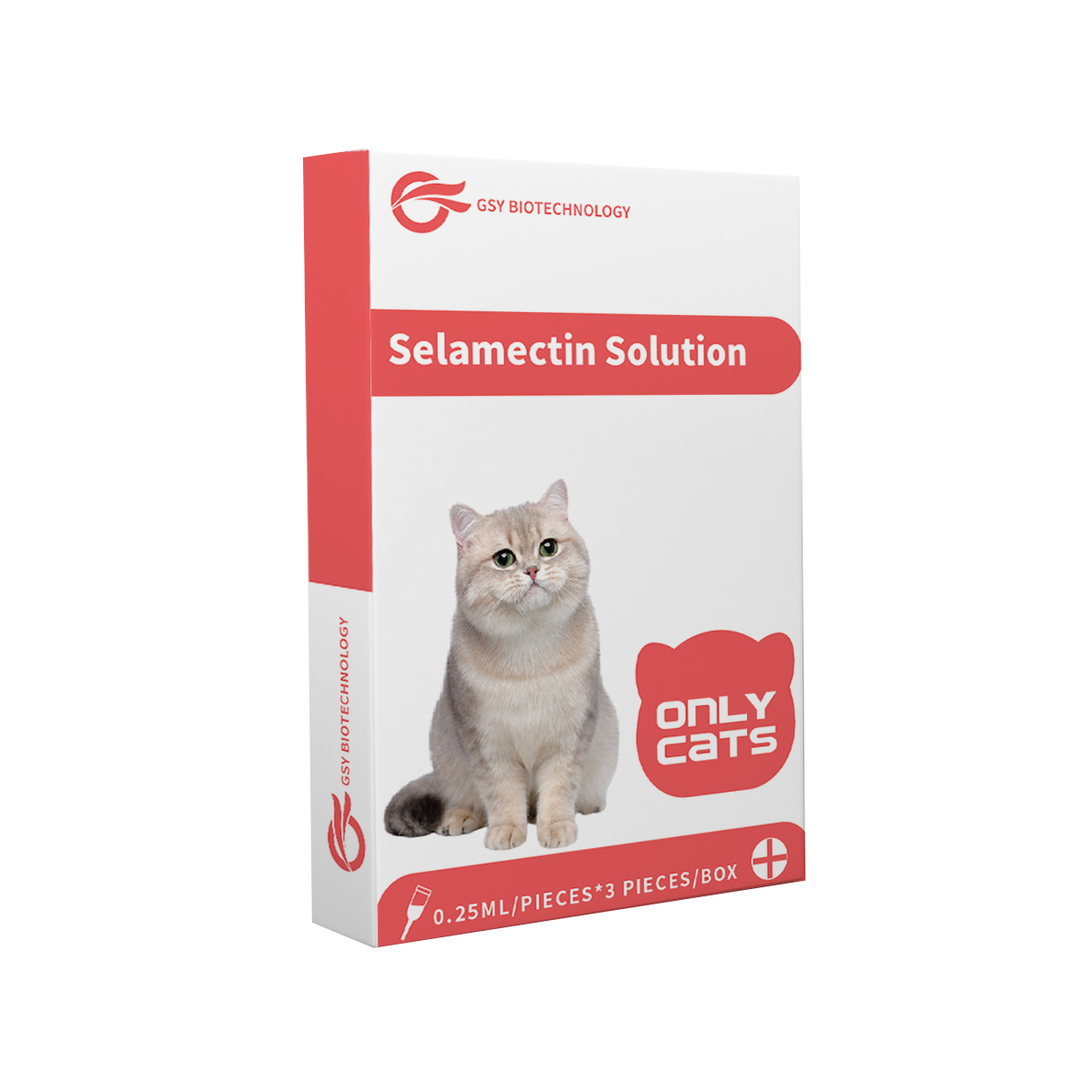 0.25ml for cat Selamectin Solution