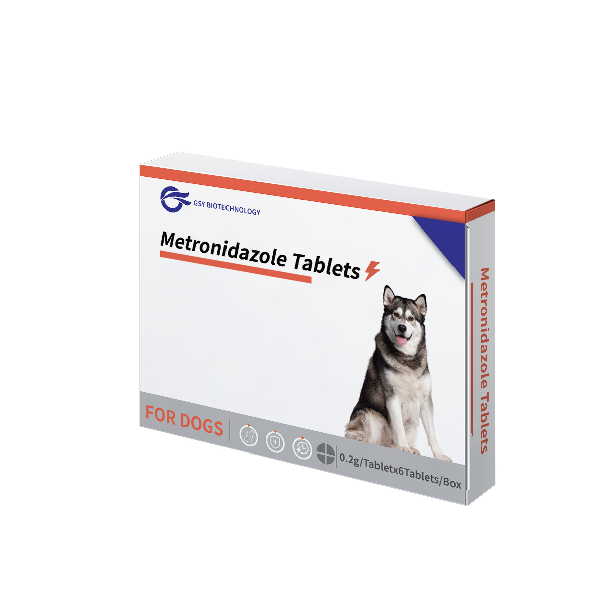 0.2g Metronidazole Tablets for dogs