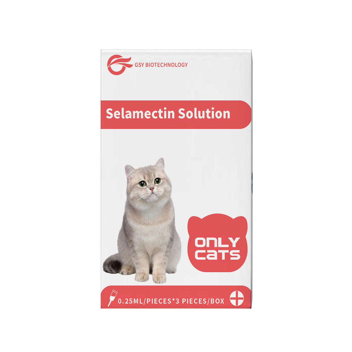 0,25 ml Selamectin-Lösung für Katzen