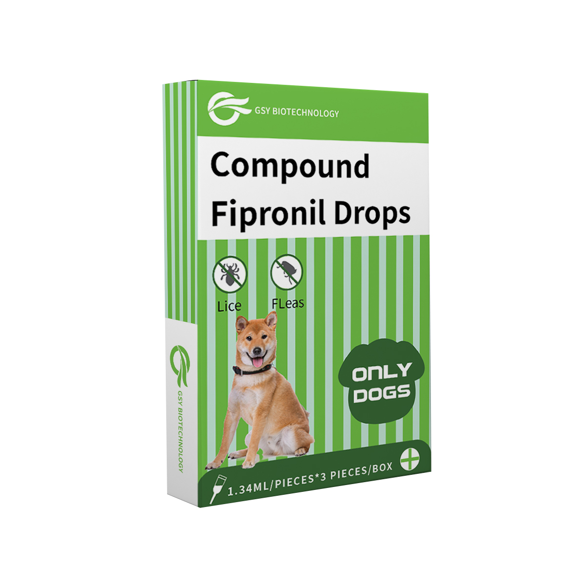 1,34 ml para cães Composto Fipronil Gotas