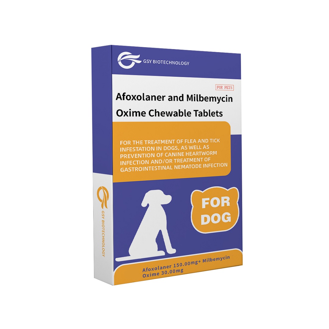 Tabletas masticables de 150 mg, 30 mg de afoxolaner y milbemicina oxima para perros.jpg