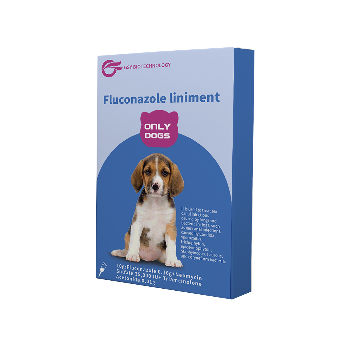 Liniment Fluconazole pour chiens