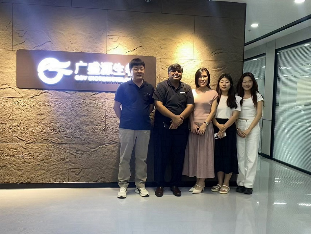 Kundenbesuch Jinan GSY Biotechnology Co.,Ltd